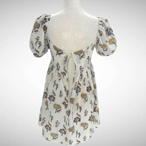 Ciao Lucia Diana Meadow Block Floral Print Mini Dress Size Small Cottage Boho - Picture 7 of 10